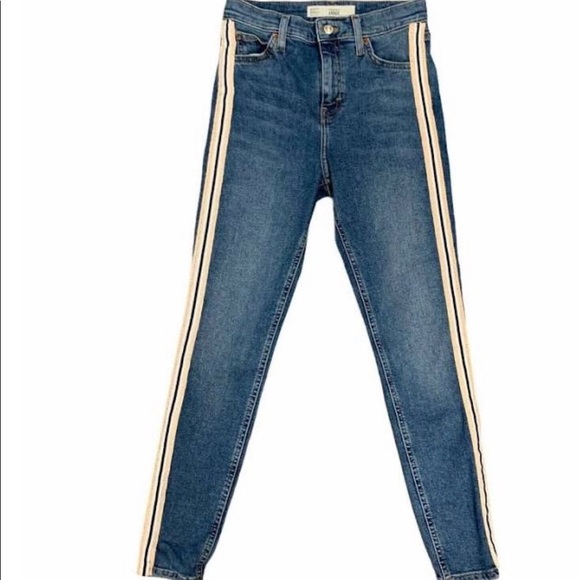 Topshop side striped denim - Picture 2 of 5